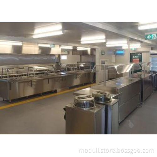 ISO Prefab Modified Shipping Containers Kitchen And Dinning